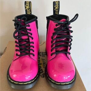 NEW Dr. Marten’s Hot Pink Toddler Boots